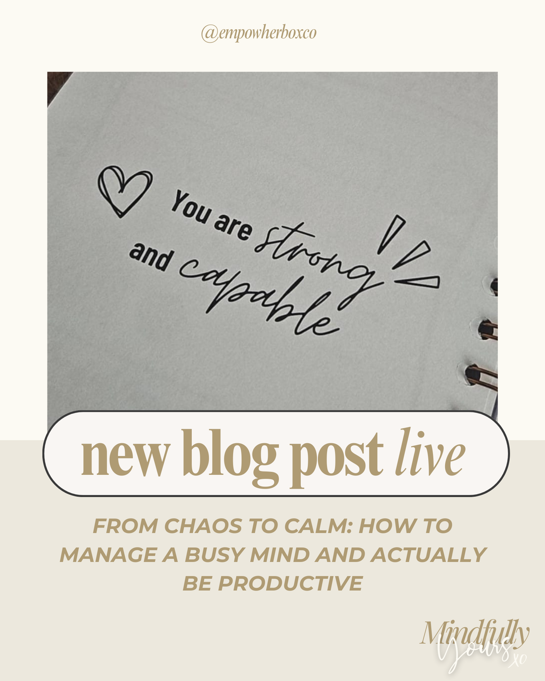 From Chaos to Calm: How to Manage a Busy Mind and Actually Be Productive