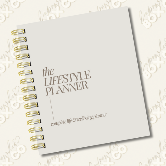 PRE ORDER - The Lifestyle Planner